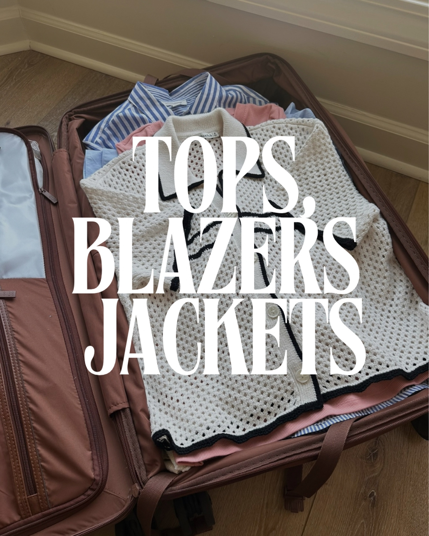 Layers are perfect for spring time, so you need sweaters to short sleeve! Blazers are a great way to style and layer during the spring 

And of course trenches and rain coats for when the weather turns bad. 

All fit TTS! 

#LTKeurope #LTKtravel #LTKstyletip