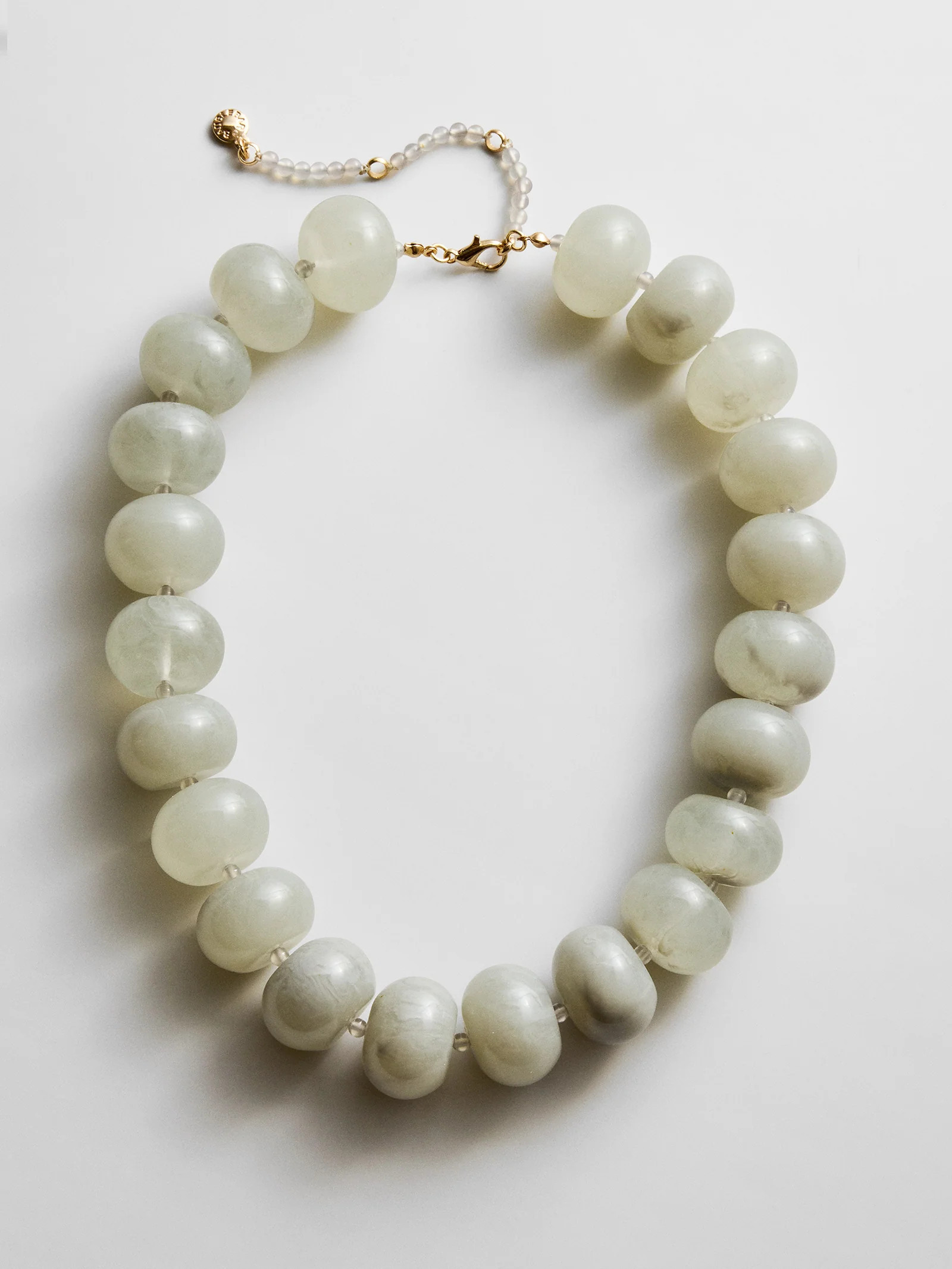 Joan Semi-Precious Necklace - Gray Quartz | BaubleBar