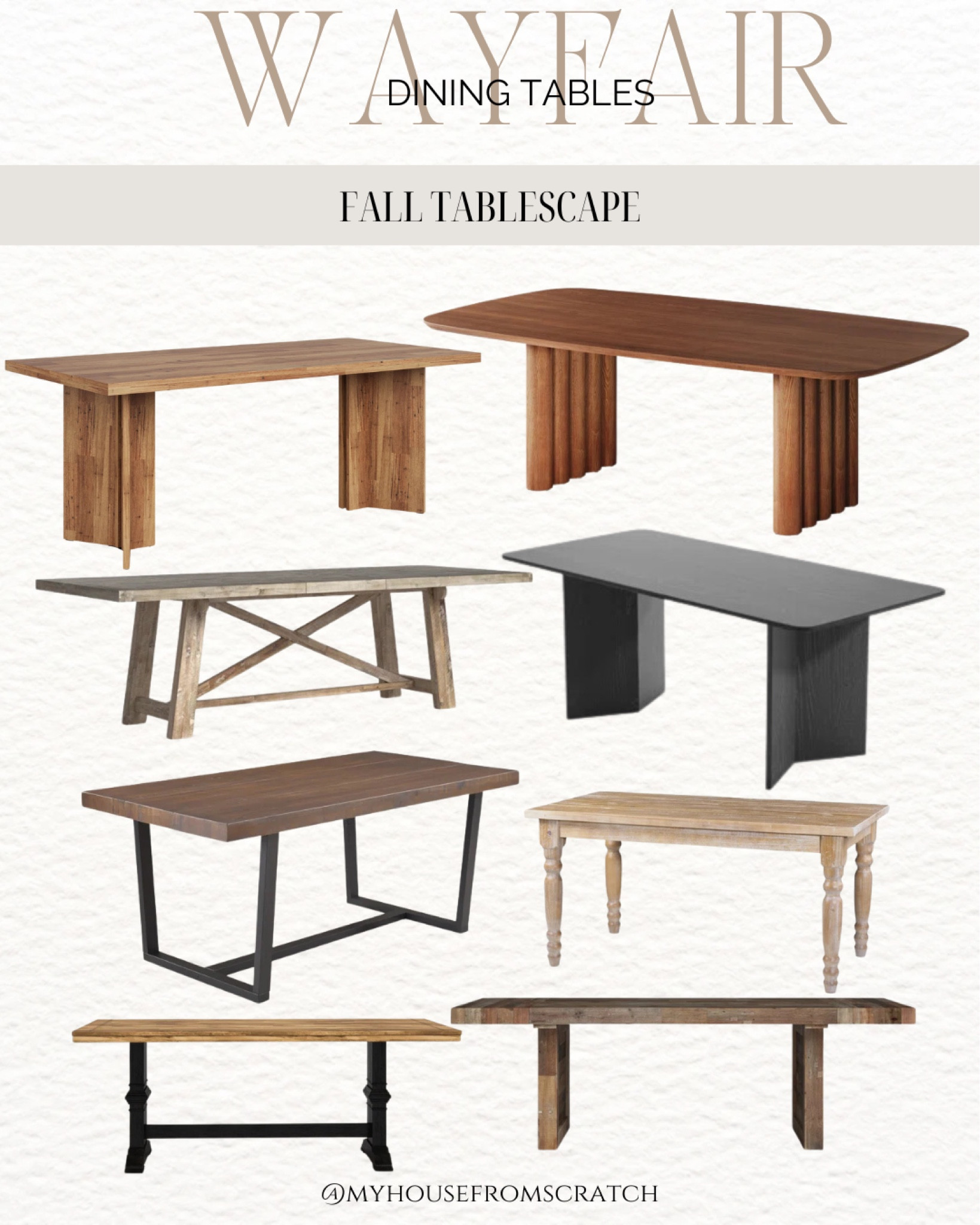 Wayfair dining table, dining table 

#LTKHome #LTKFallSale #LTKStyleTip