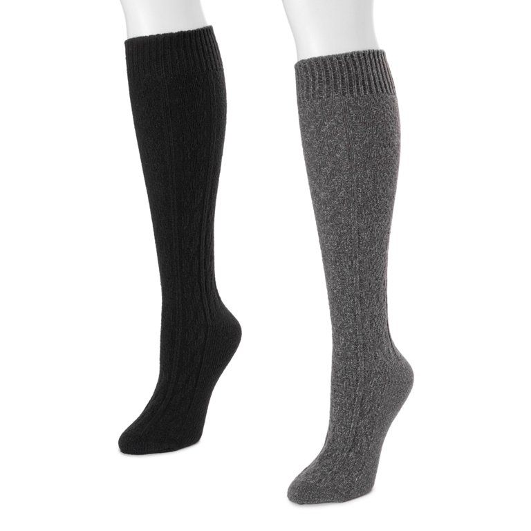 MukLuks Women's Knee Socks, 2-Pair | Walmart (US)