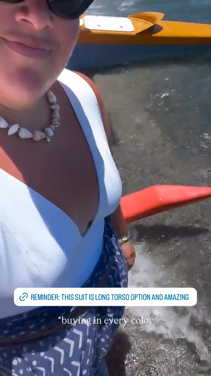 This suit is long torso option and it’s AMAZING

#LTKStyleTip #LTKSwim