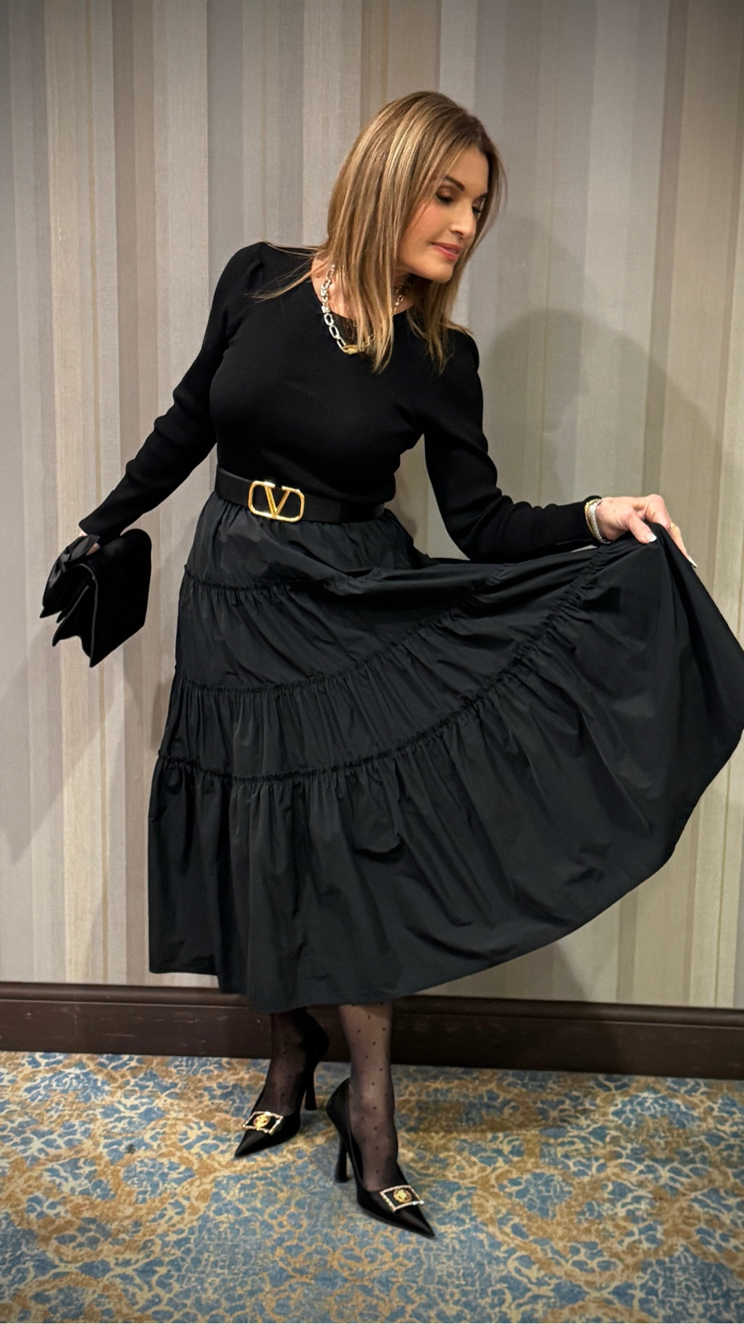 What I wore to a Hasidic Jewish wedding.  This Brochu Walker dress was perfect for the occasion! 

#LTKHoliday #LTKSaleAlert #LTKOver40