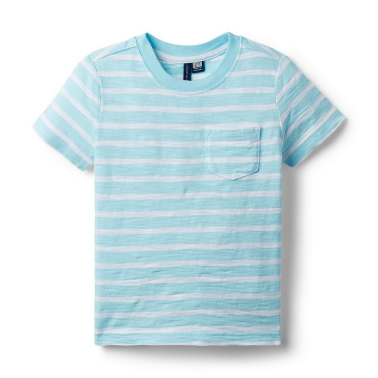 Striped Slub Pocket Tee | Janie and Jack