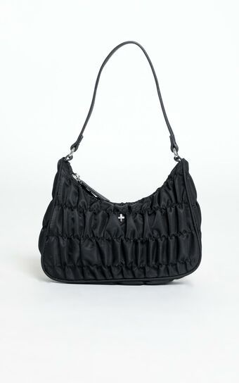 Peta and Jain - Tyra Bag in Black Nylon | Showpo (US, UK & Europe)