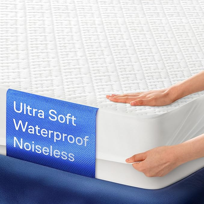 100% Waterproof King Mattress Protector - 360 Protection Against Spills, Stains & Accidents for P... | Amazon (US)