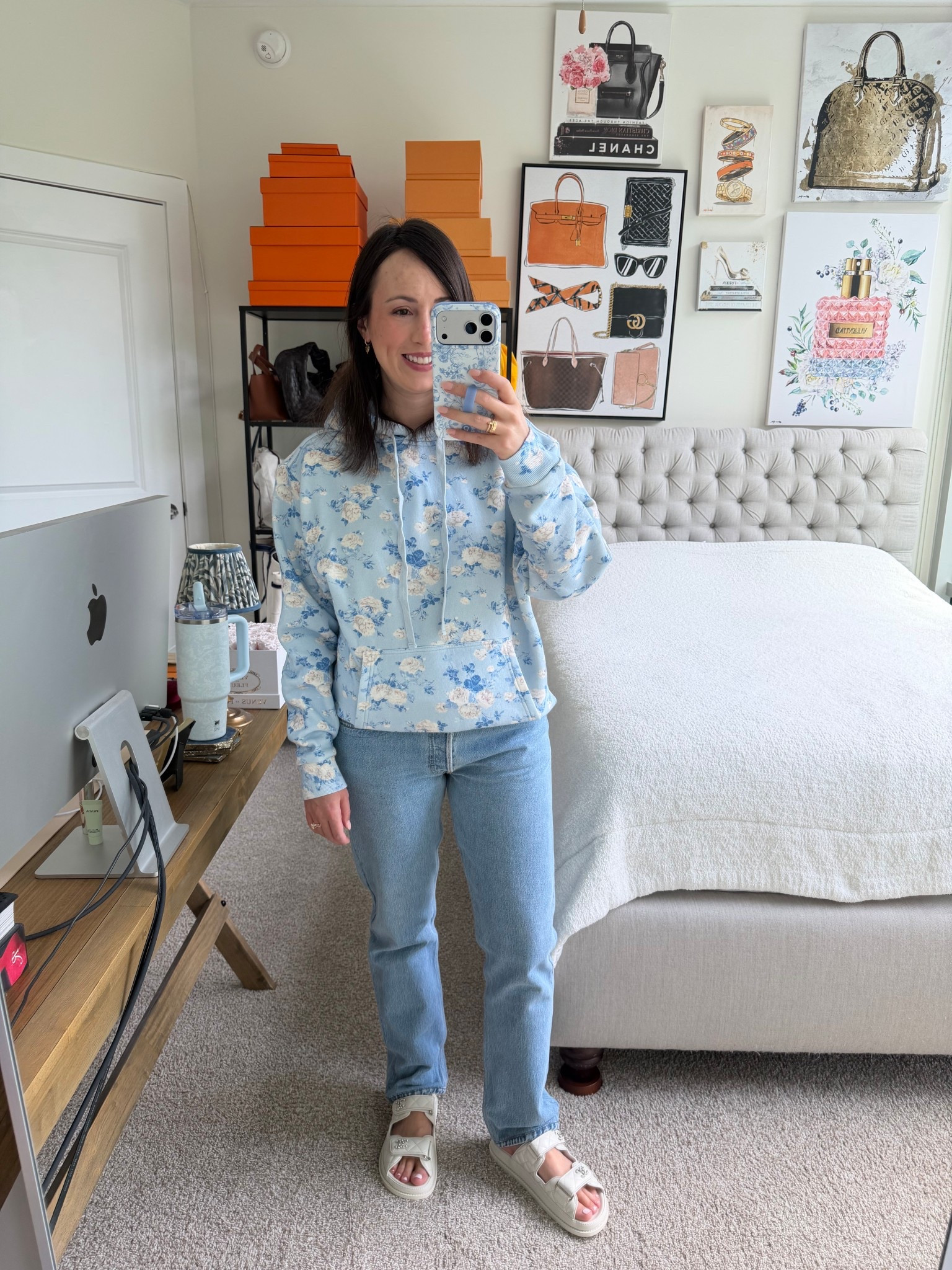 The cutest Loveshackfancy hoodie for spring with matching phone case!



#LTKSeasonal #LTKootd