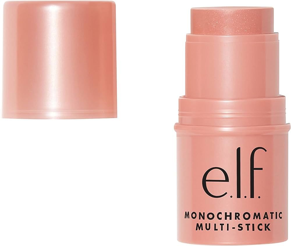 e.l.f. Monochromatic Multi Stick, Luxuriously Creamy & Blendable Color, For Eyes, Lips & Cheeks, ... | Amazon (US)