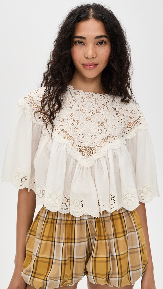 Sofia Embroidery Top | Shopbop