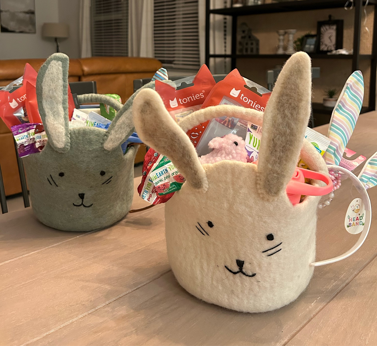 Easter baskets 2024! I’m late to the game but this is all practical stuff you can gift year round. 🐰🫶🏼 #easter #baskets #toddlergift 

#LTKSeasonal #LTKkids