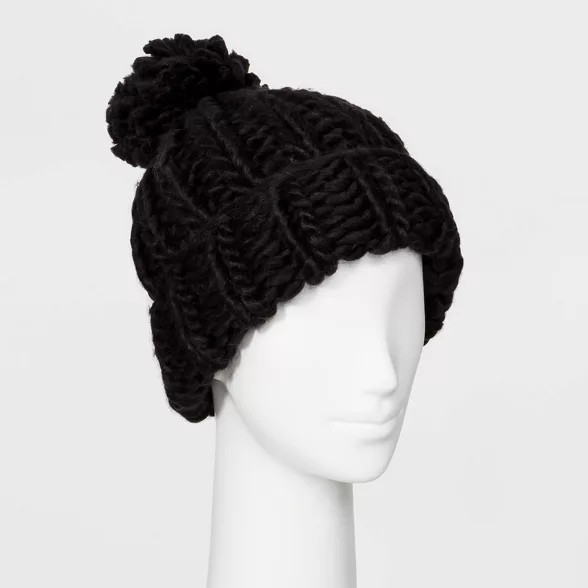 Women's Oversized Chunky Knit Beanie - Wild Fable™ | Target