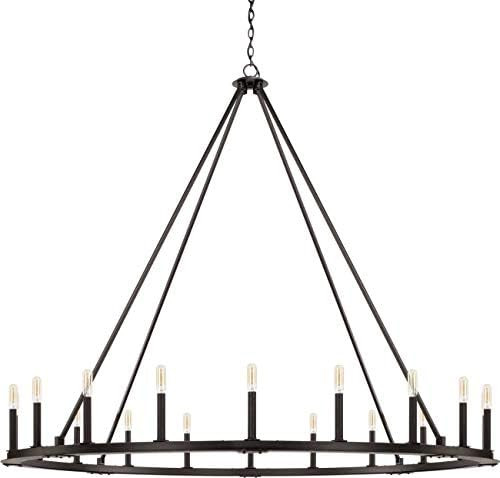 Capital Lighting 4913BI Pearson - Twenty Light Chandelier, Black Iron Finish | Amazon (US)