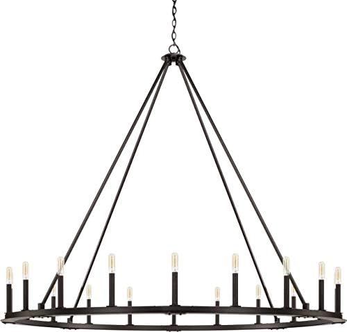 Capital Lighting 4913BI Pearson - Twenty Light Chandelier, Black Iron Finish | Amazon (US)