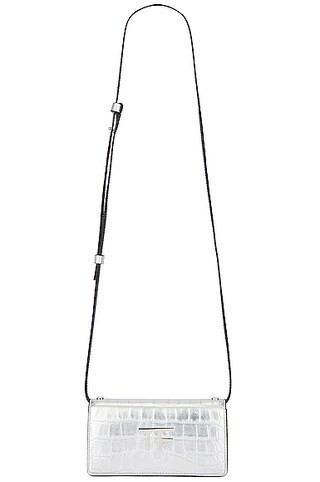 Metallic Stamped Croc TF Mini Bag | FWRD 