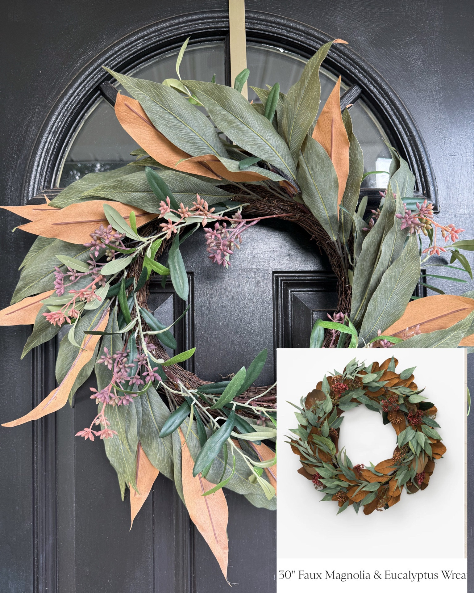 Front porch refresh! Love this wreath and only $30 compared to the McGee & co that is $180!

#LTKHome #LTKSaleAlert #LTKSeasonal