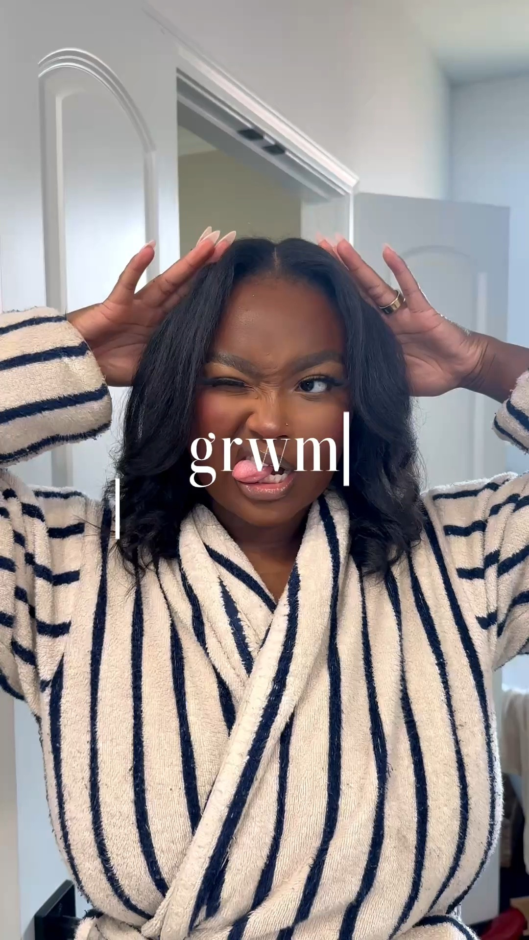 grwm — a quick glam for a sunday funday 🤍 

#LTKBeauty