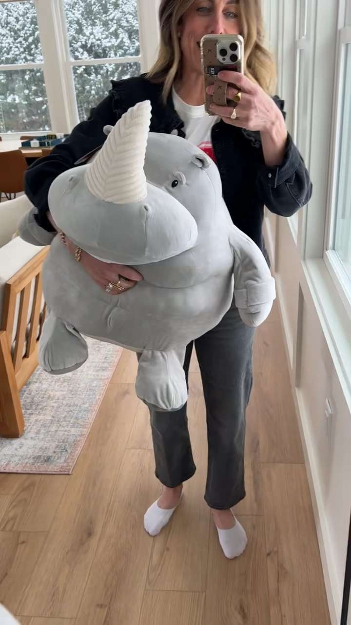 The cutest stuffed toy Rhino every! Love him!! 

 #LTKGiftGuide #LTKBaby #LTKKids