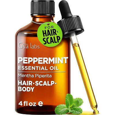 Peppermint Essential Oil - 4 fl oz for Diffuser & Hair - Gya Labs | Target
