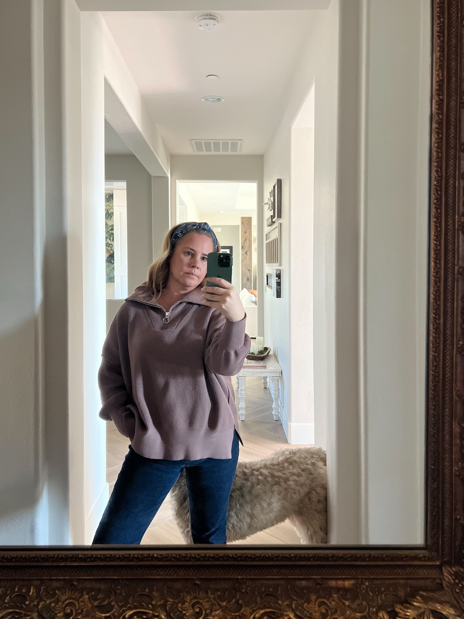 One of my favorite sweaters.  Oversized fit and it’s perfect for a casual day around the house or running errands. I’ve paired it with jeans and leggings and have in multiple colors!!! 🤌🏼

#LTKOver40 #LTKFindsUnder50 #LTKSaleAlert