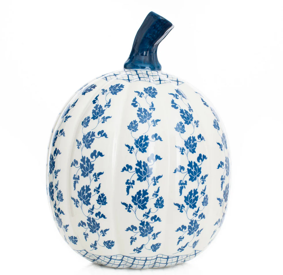 Large Porcelain Pumpkin | The Enchanted Home