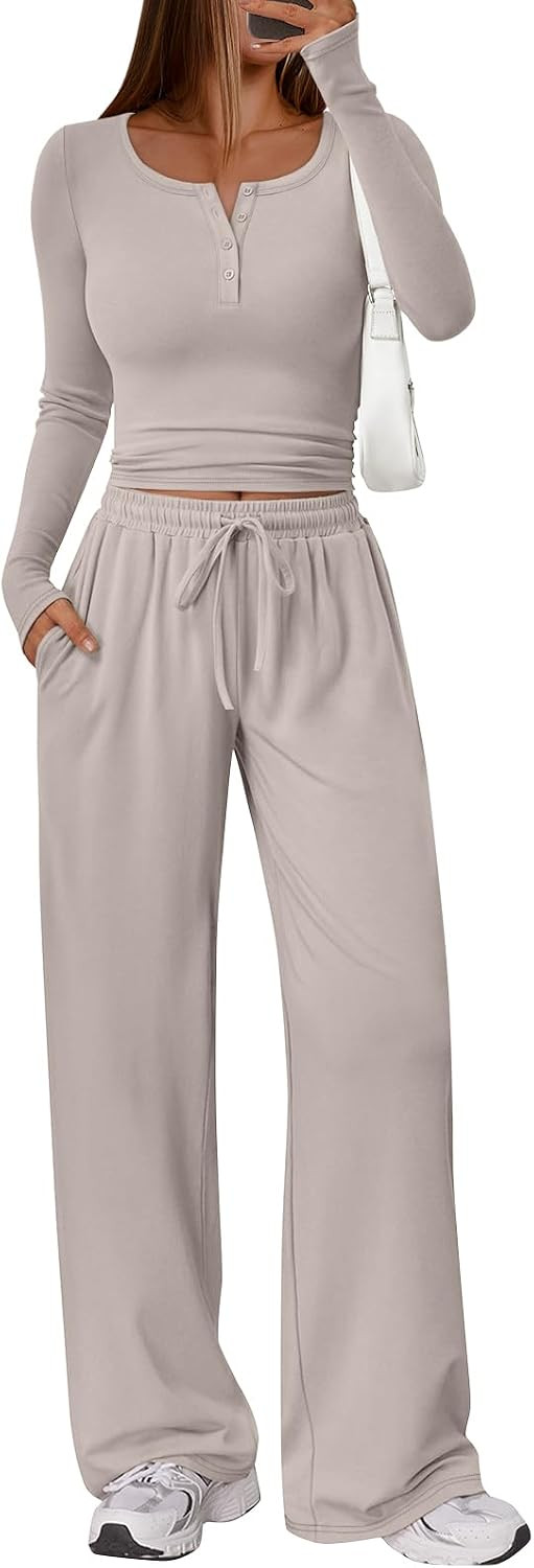 Trendy Queen Womens 2 Piece Matching Lounge Sets 2026 Fall Fashion Outfits | Amazon (US)