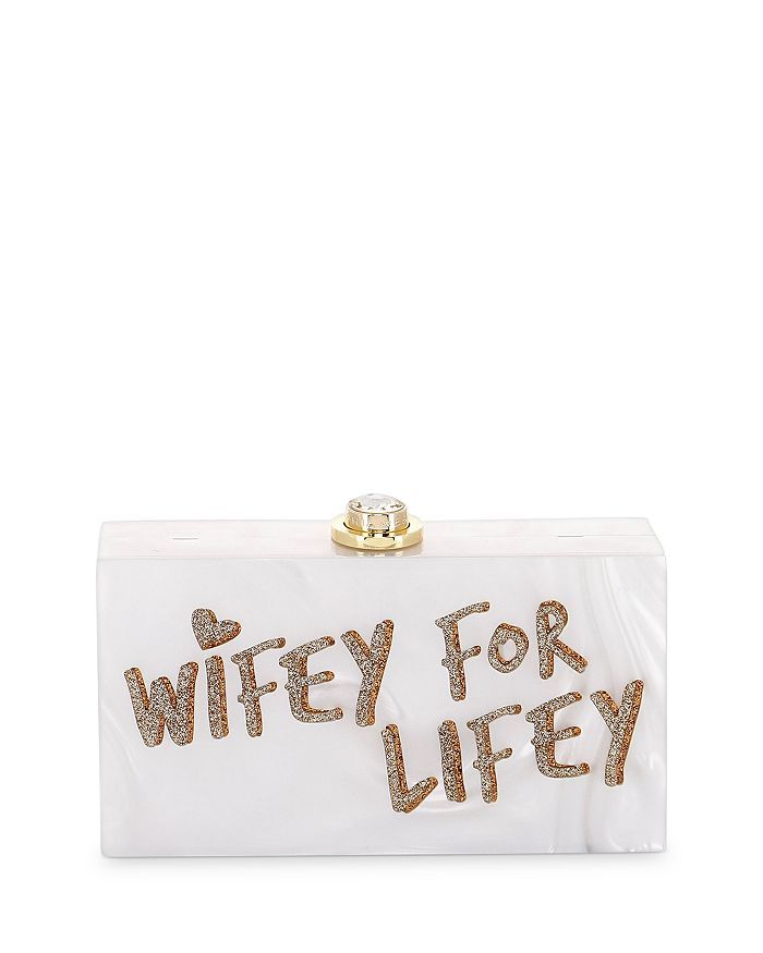 Cleo Wifey For Lifey Box Clutch | Bloomingdale's (US)