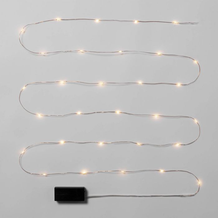 30ct Battery Operated LED Dewdrop String Lights - Wondershop™ | Target