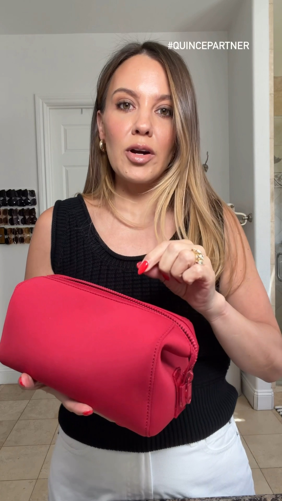 We all know how obsessed I am with Quince, so I had to share this adorable accessory. It is the perfect mom bag for travelling and everyday activities! #QuincePartner @Quince