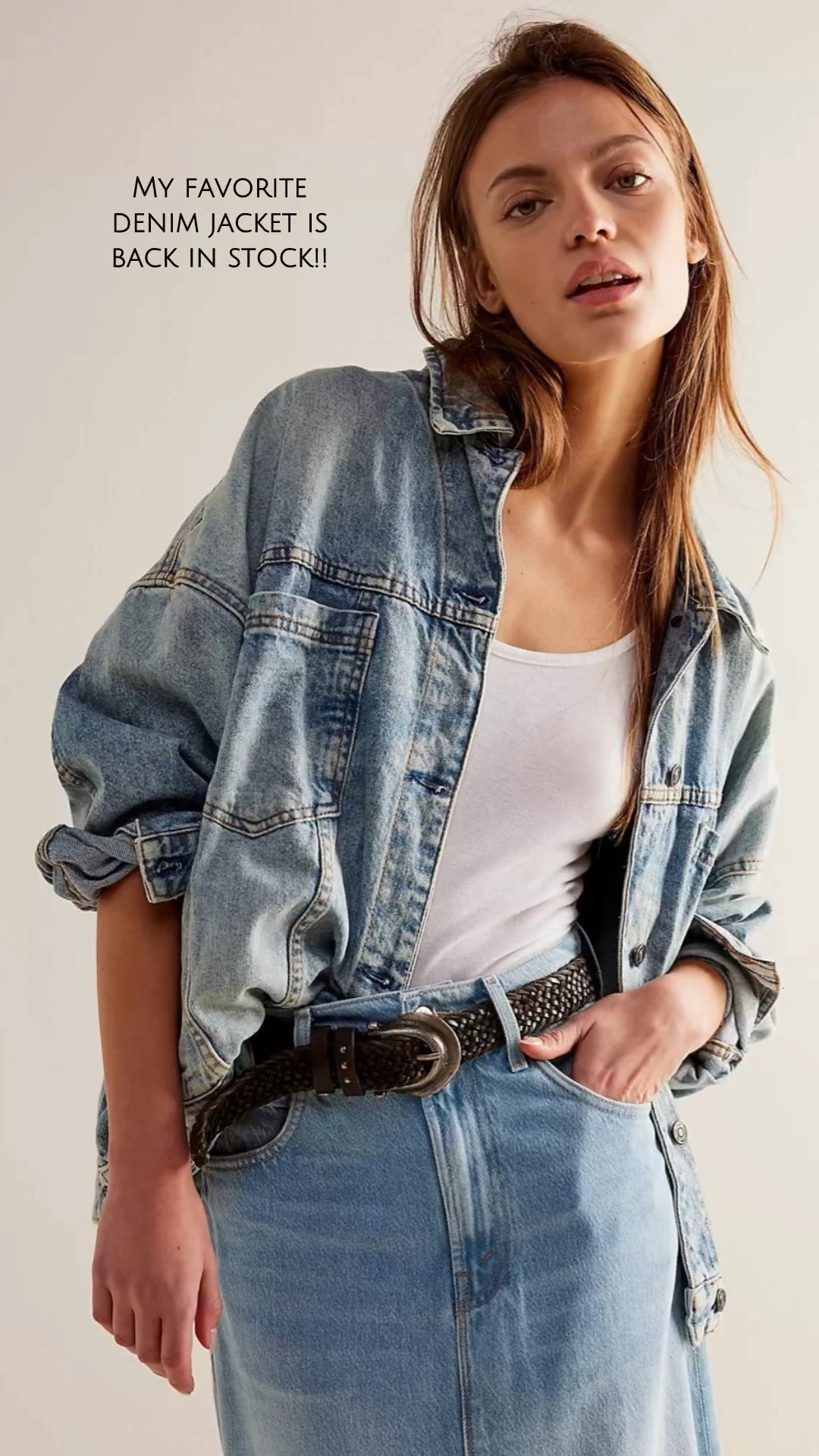 This cute Denim jacked is so comfortable, looks great with everything and a go to jacket to grab! It’s under $100 and my favorite denim jacket ever! 

#LTKSaleAlert #LTKStyleTip #LTKFindsUnder100