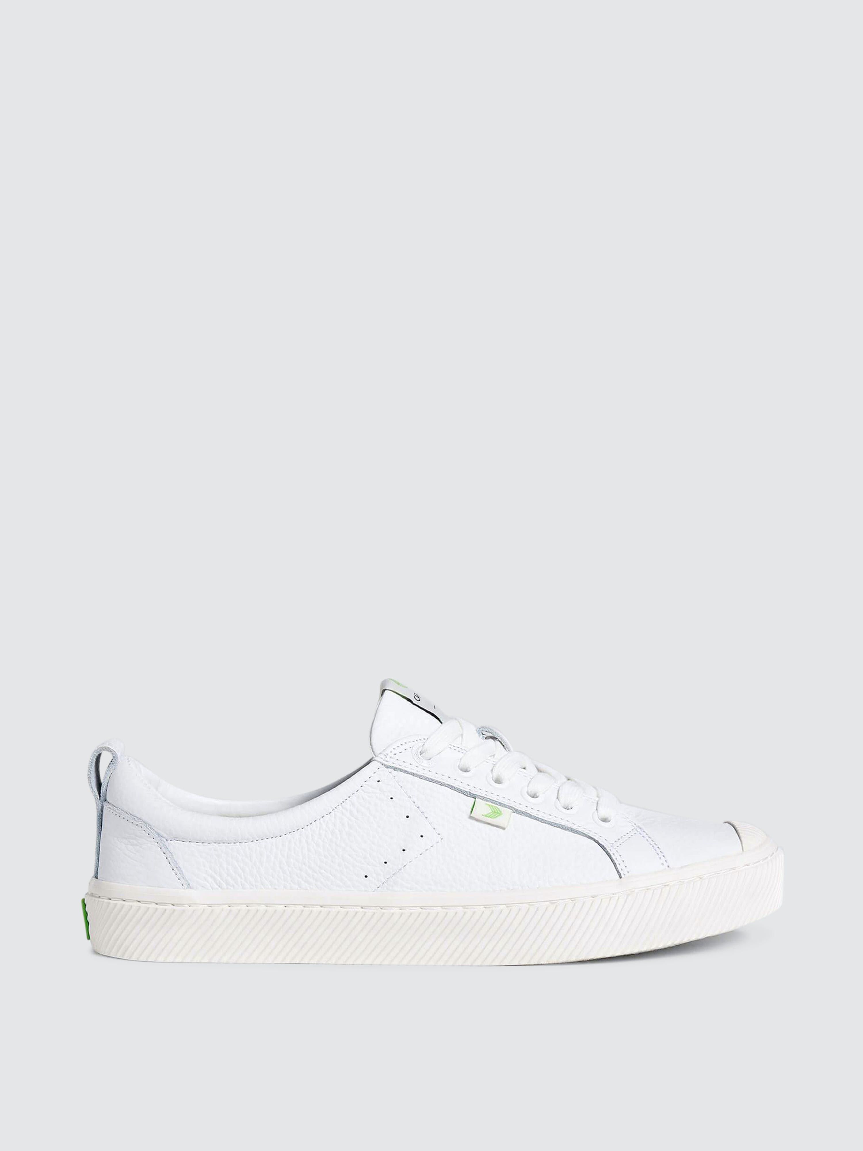 Oca Low White Premium Leather Sneaker Women - 5 | Verishop