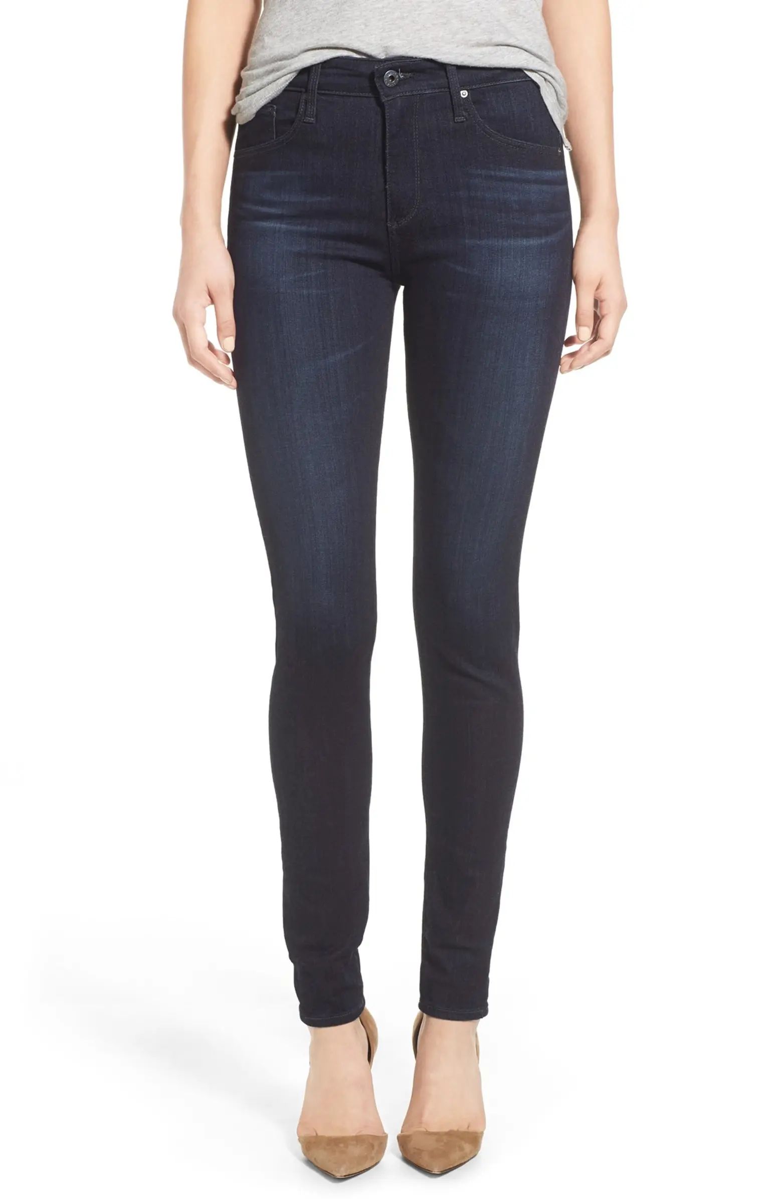 AG The Farrah High Waist Skinny Jeans | Nordstrom | Nordstrom