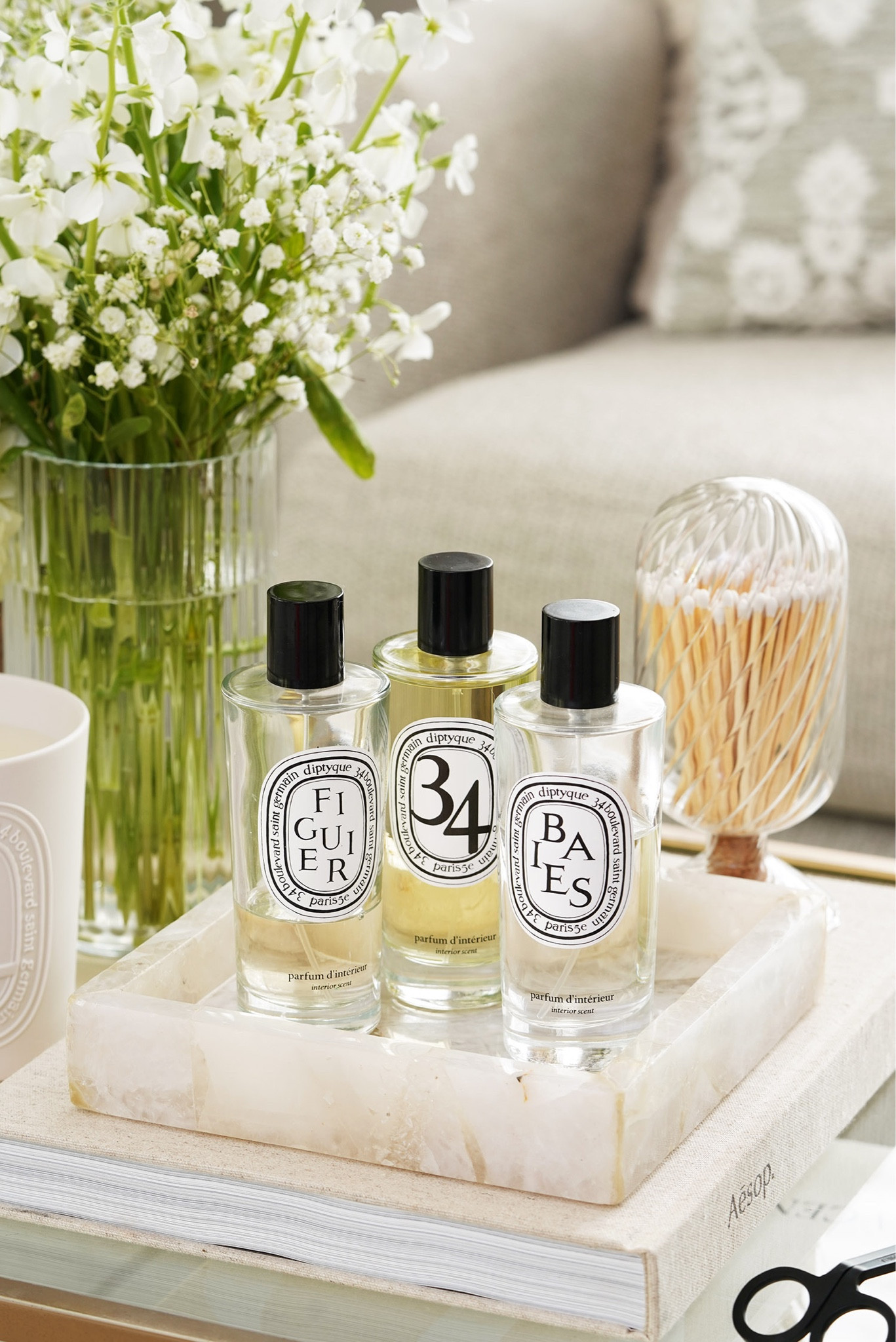 Diptyque room sprays 

#LTKhome