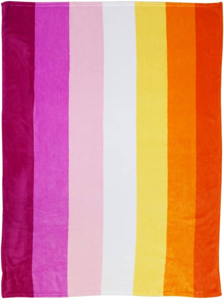 Lesbian Sunset Pride Super Plush Blanket - 50x60 Soft Throw Blanket - Perfect for Cuddle Season L... | Amazon (US)