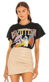 Click for more info about Madeworn Led Zeppelin Tee in Coal Pigment from Revolve.com