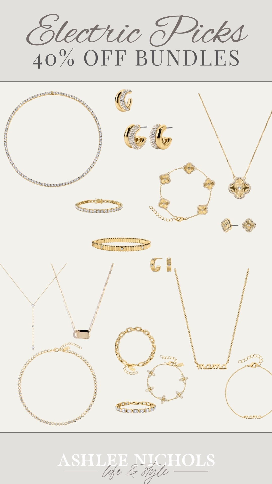 40% off Electric Picks bundles!

Gifts for her, jewelry set, matching jewelry

#LTKHoliday #LTKCyberWeek #LTKSaleAlert