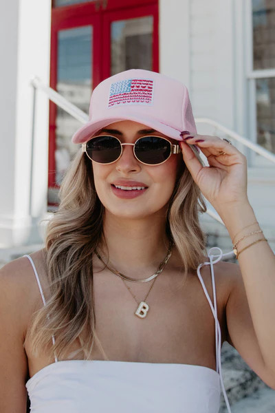 American Flag Foam Trucker Hat | Katydid