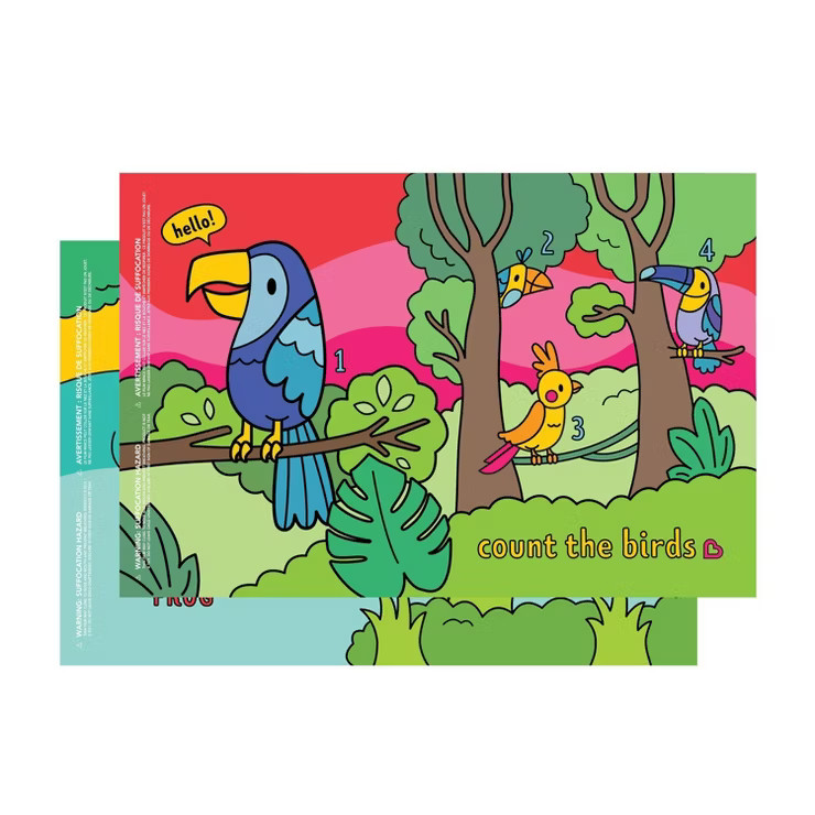 Munchkin Story Mat Disposable Placemats For Kids' - 18ct | Target
