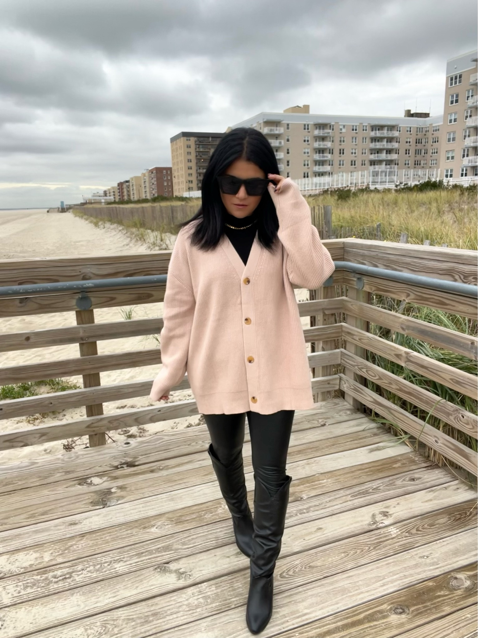 Oversized cardigan currently 20% off! Comes in tons of colors and avail on prime, still time to order for last minute thanksgiving outfits! Wearing size XS 

fall outfits, thanksgiving outfits, oversized sweater, holiday outfits 

#LTKsalealert #LTKCyberWeek #LTKfindsunder50