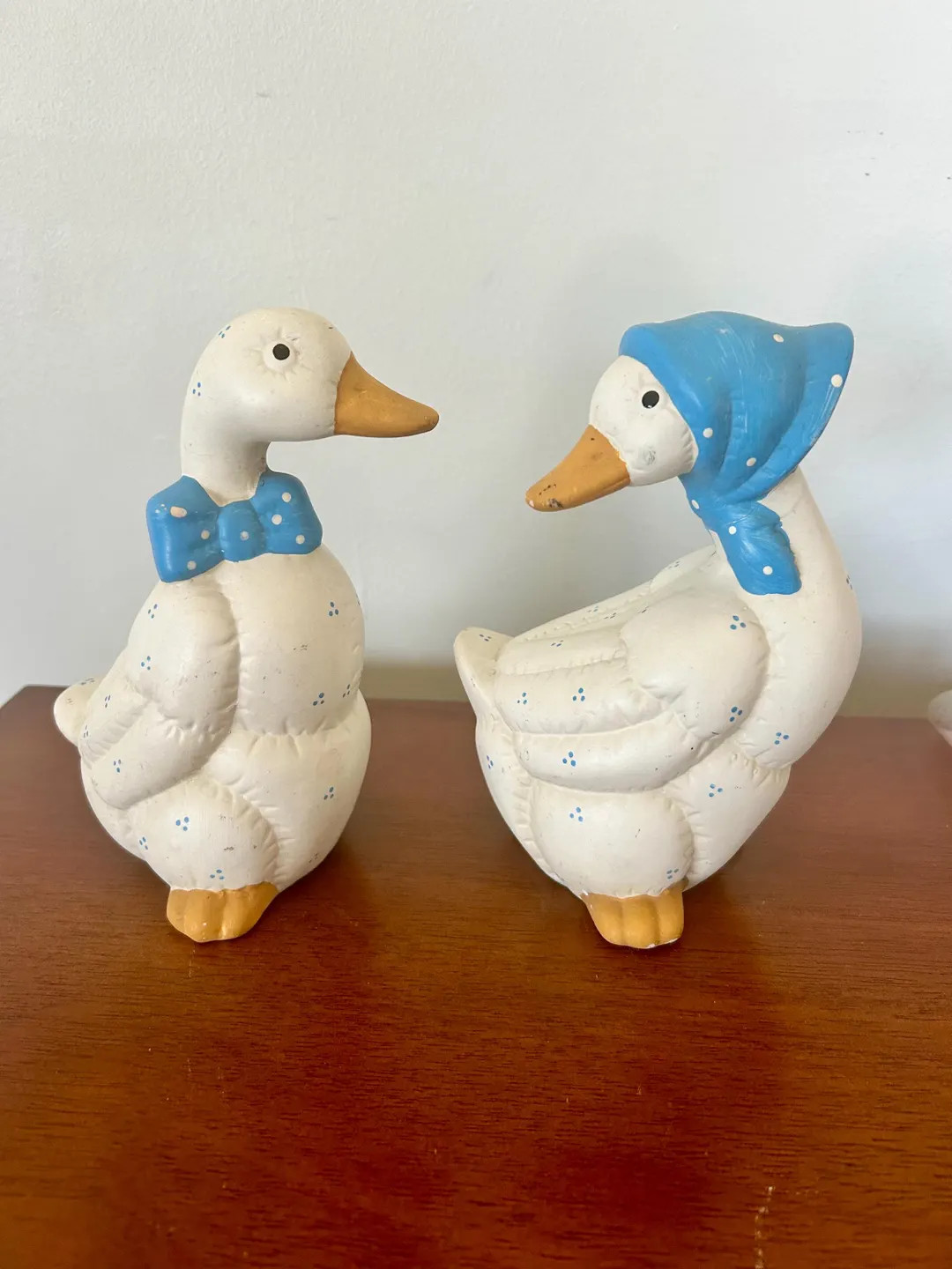 Vintage Ceramic Geese Figurines. House of Lloyd Mr. & Mrs. Goose Set | Etsy (US)