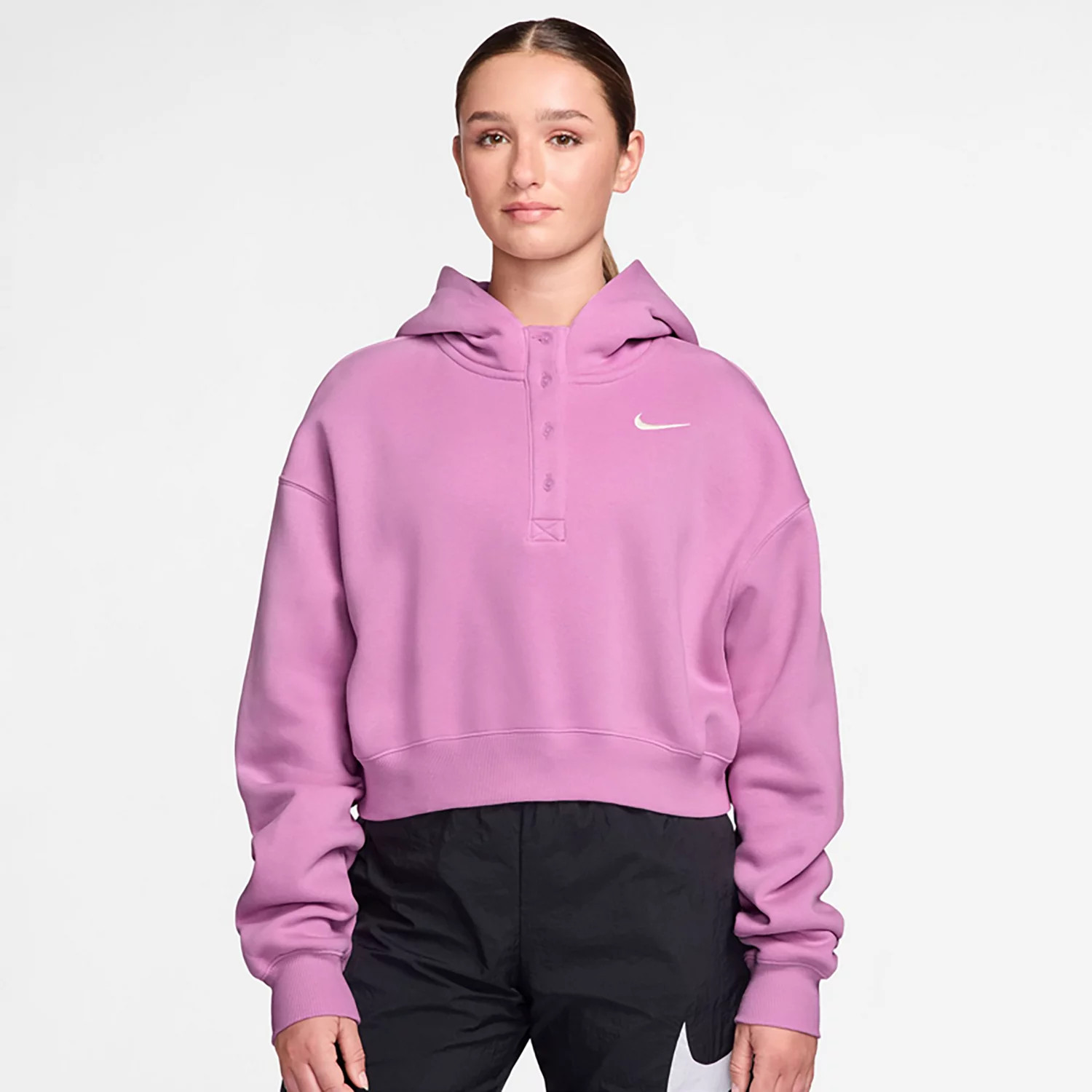 Nike Women's Sportswear Fleece Hoodie | Academy Sports + Outdoors