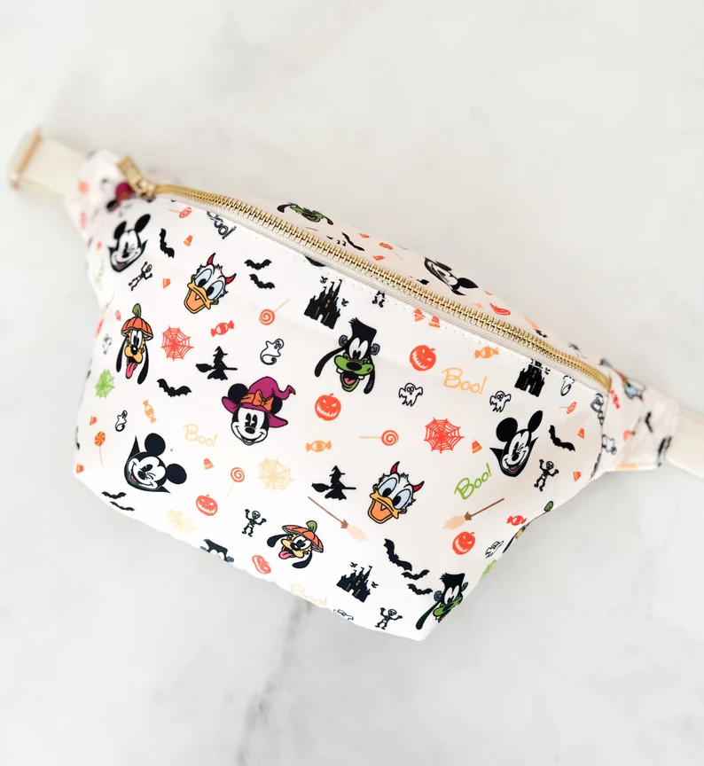 Mouse Friends Halloween Belt Bag // Aden Louise Exclusive Design - Etsy | Etsy (US)