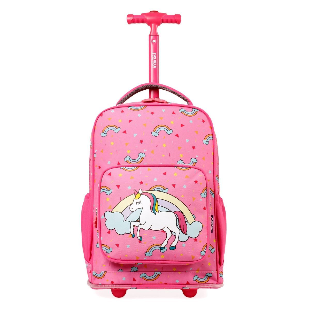 Kids' J World Sparkle Rolling Backpack | Target