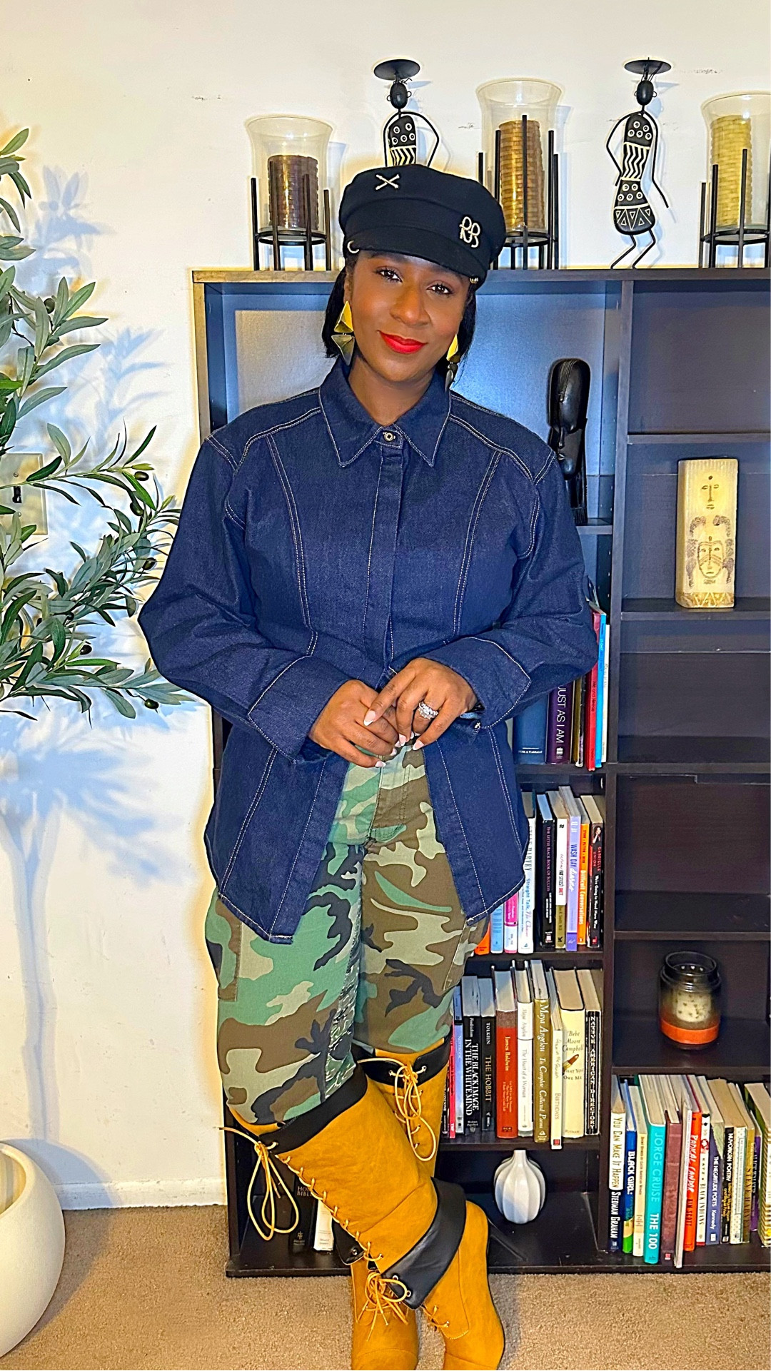 Cold Weather Fashion=Layers & Slays! I love a good Denim, Camo and Knee High Boot moment. It’s an easy, everyday look. #FallOOTDInspo #EverydayLook #Camo #ColdWeatherOutfits #KneeHighBoots

#LTKootd #LTKMidsize #LTKSeasonal