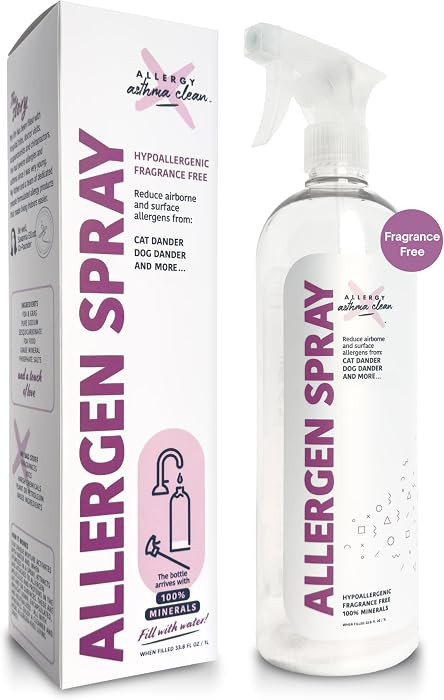 Allergy Asthma Clean Allergen Spray Pet & Dust Allergies 33.8oz | Amazon (US)