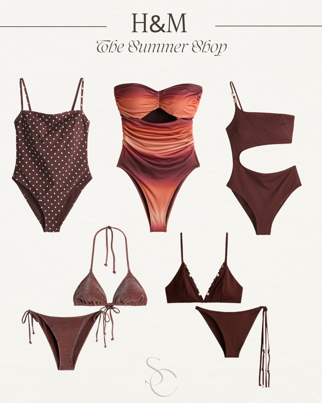 Summer swim picks from H&M 🤎 Simple, flattering, and vacation-ready ☀️ 

#HM #SummerStyle #SwimwearEdit #BeachLooks #VacationOutfits #LTKStyle 

 #LTKootd #LTKSwim #LTKTravel