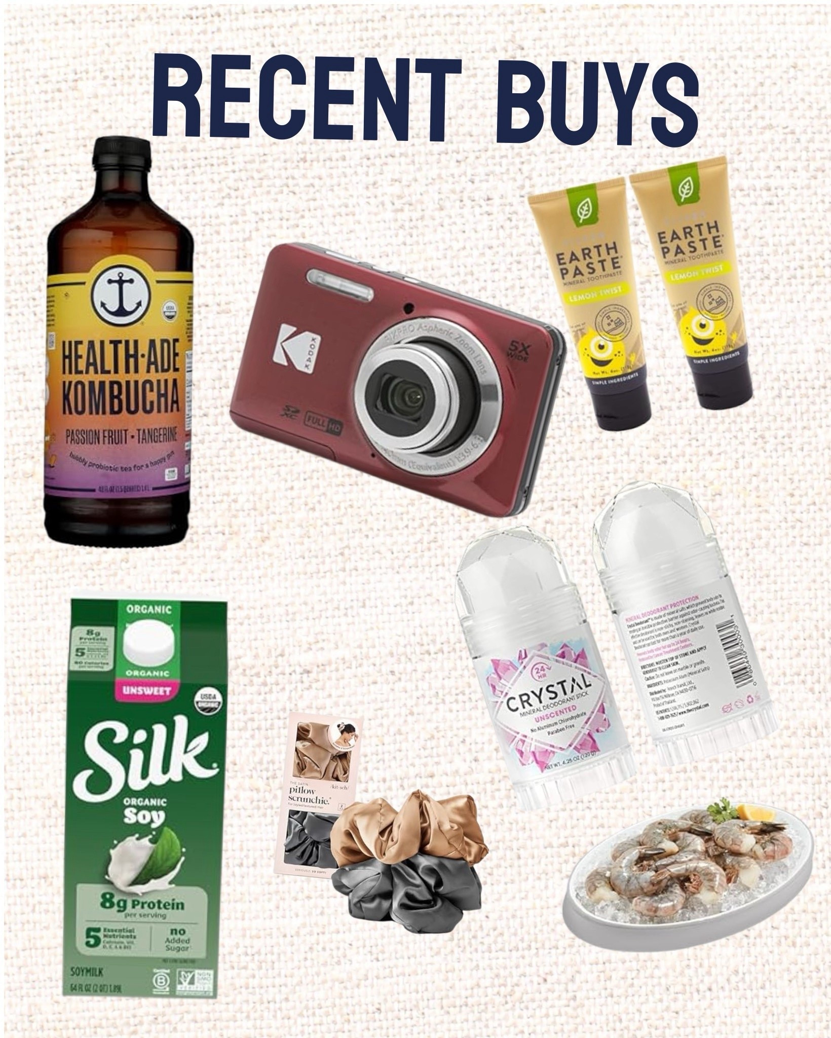 I’m always nosey to see what ppl buy. So take a look into my purchase history. 
Fun fact i’m allergic to an ingredient in regular toothpaste so I have to use earthpaste. 

#LTKfoodie #LTKSpringSale #LTKdayinmylife