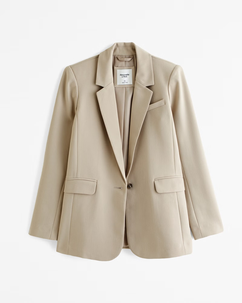 Classic Suiting Blazer | Abercrombie & Fitch (US)