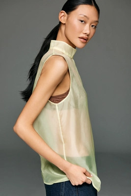 Sunday in Brooklyn Sheer Turtleneck Tank | Anthropologie (US)