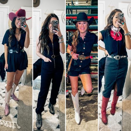 Trendy, rodeo fashion, cowboy hat, cowboy, trucker, hat, fringe bag, gold, hoops, booties, boots, cowgirl, cowboy, jeans, shorts, spring outfit, concert outfit, Nashville outfit, radio outfit, trendy country, concert, outfit, music festival, spring outfit, summer outfit, white blouse, travel outfit, western BoHo chic hippie

#LTKFestival #LTKstyletip #LTKfindsunder50