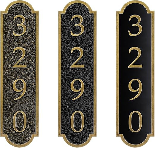 Personalized Metal Acrylic House Number Custom Address Plaques for Outside Address Signs for Hous... | Amazon (US)