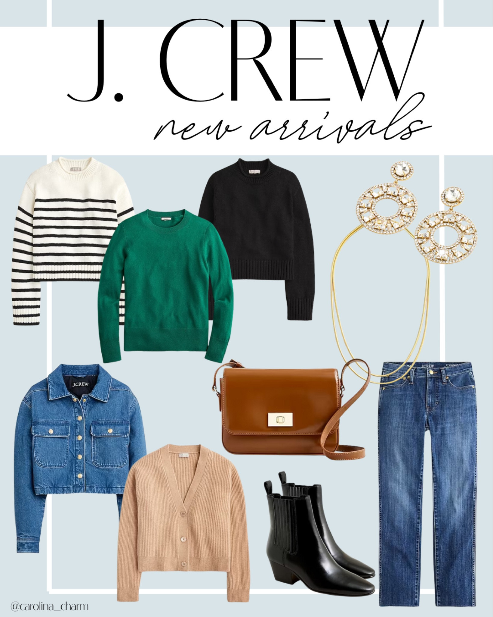 Check out these J. Crew new arrivals | Classic style | Preppy style | J. Crew outfit | Casual style

#LTKSeasonal #LTKfindsunder100 #LTKstyletip